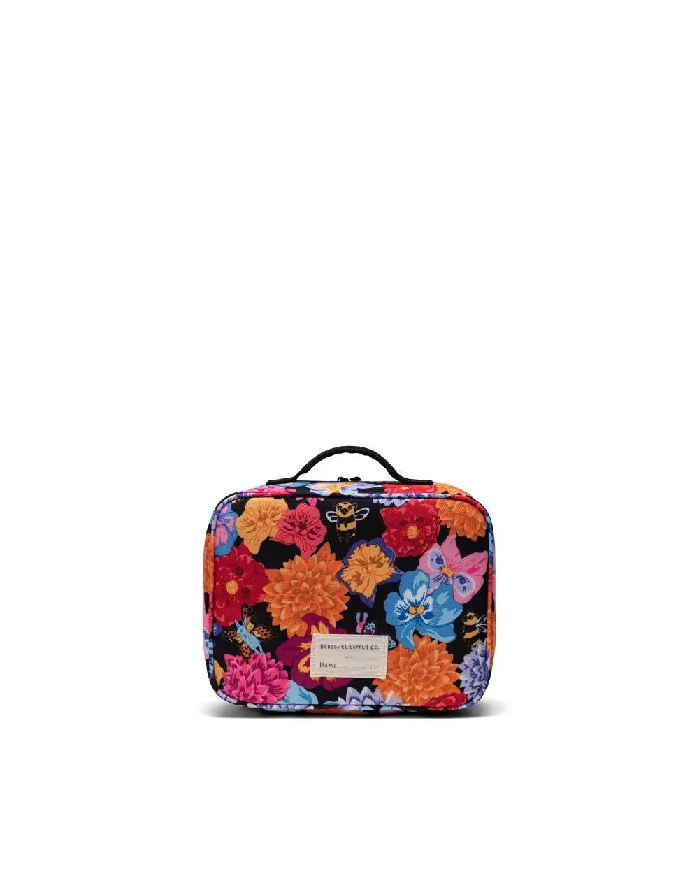 Pop Quiz Lunch Box Little Herschel In Paper Flowers Faded Denim