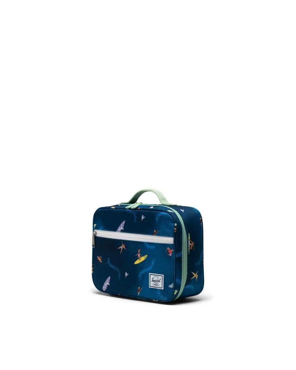 Pop Quiz Lunch Box Little Herschel In Paper Flowers Faded Denim