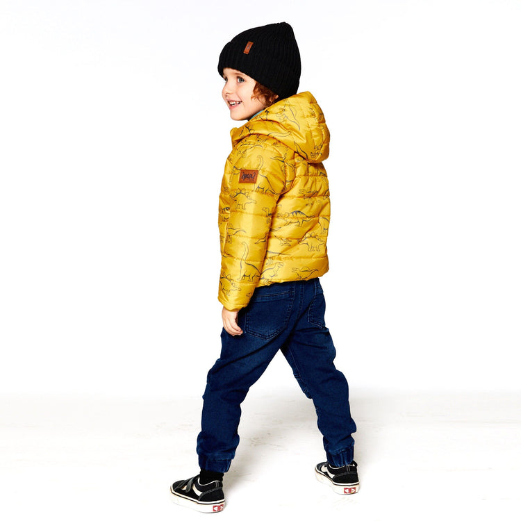 Parka yellow hot sale