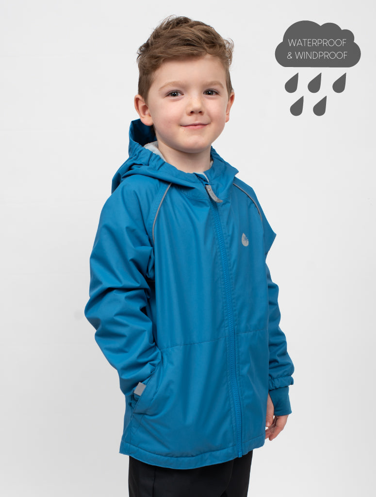 Therm SplashMagic Storm Waterproof Windproof Jacket Aqua Sky