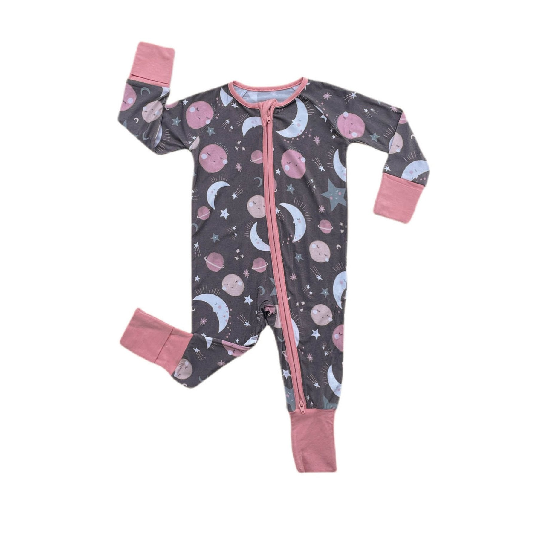 Bamboo Jersey Two-Piece Long Sleeve PJ Set - Basking Buddies 18-24M