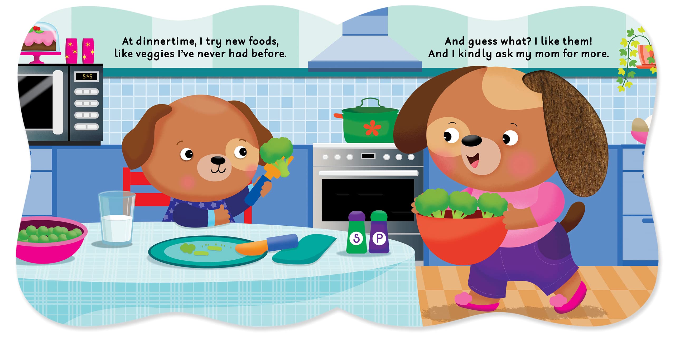 I Can Try New Things - Children's Touch and Feel Board Book