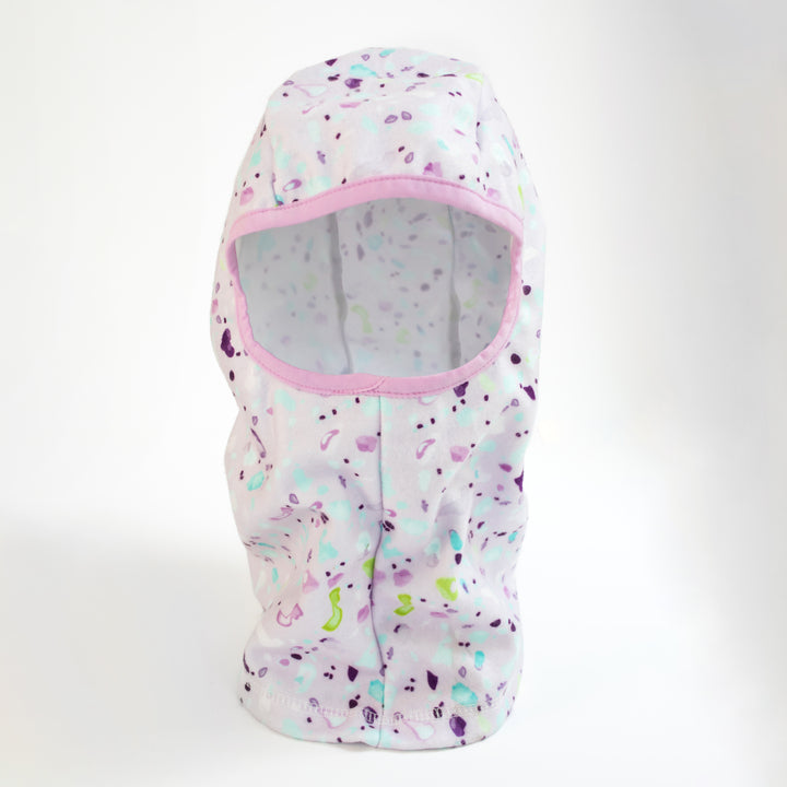 Lilac Terrazzo Fleece Balaclava (7-16Y)