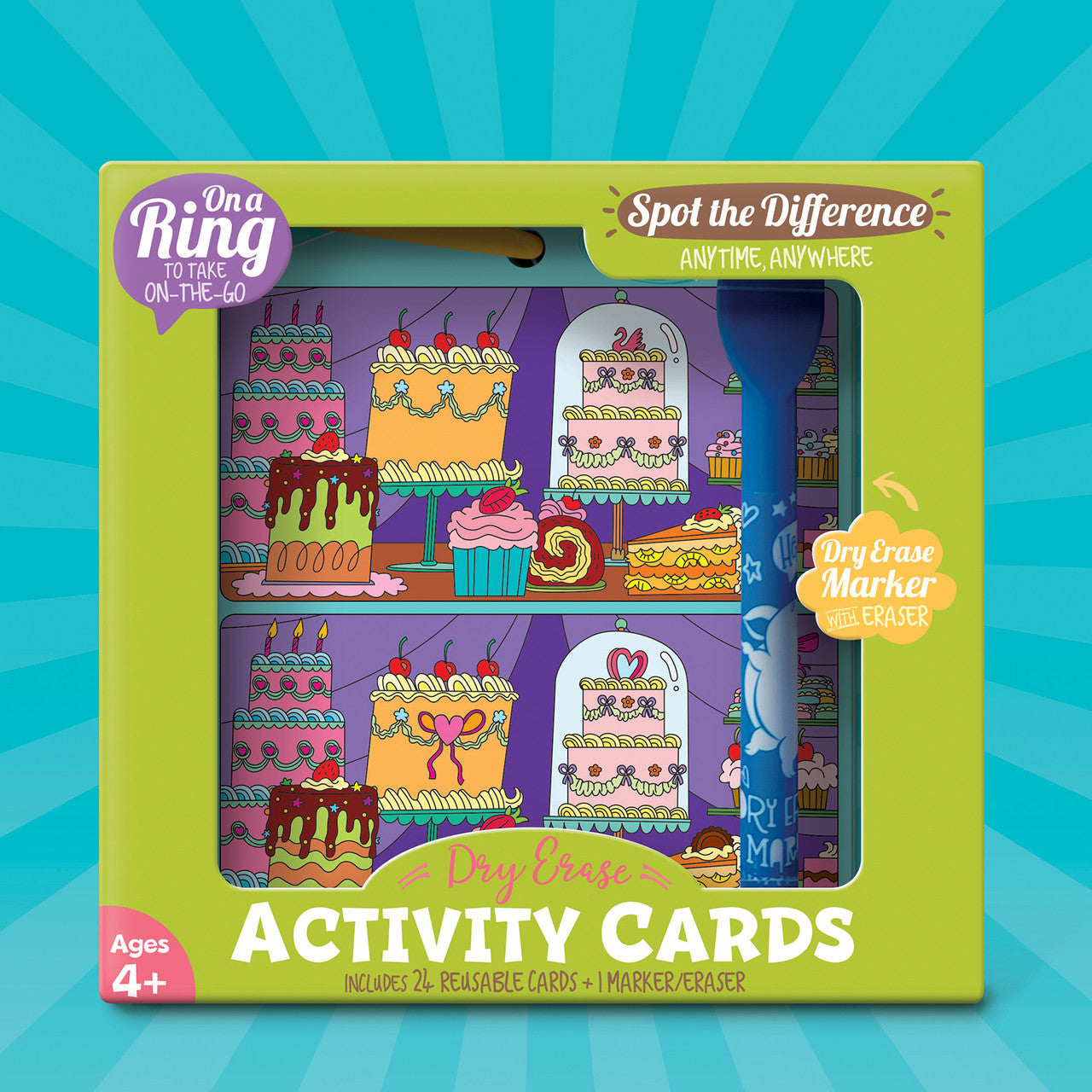 Dry Erase Activity Cards | Spot the Difference