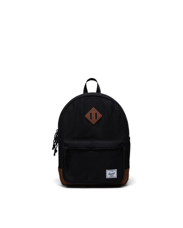 Heritage Backpack | Kids -  Black/Saddle Brown