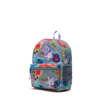 Heritage Backpack | Kids - Paper Flowers Faded Denim