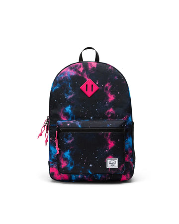 Herschel Heritage Backpack | Youth 26L - Fuschia Purple Galaxy