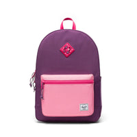 Herschel Heritage Backpack | Youth 26L - Sunset Prpl/Scht Pnk/Fsha Prpl