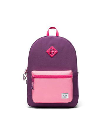 Herschel Heritage Backpack | Youth 26L - Sunset Prpl/Scht Pnk/Fsha Prpl