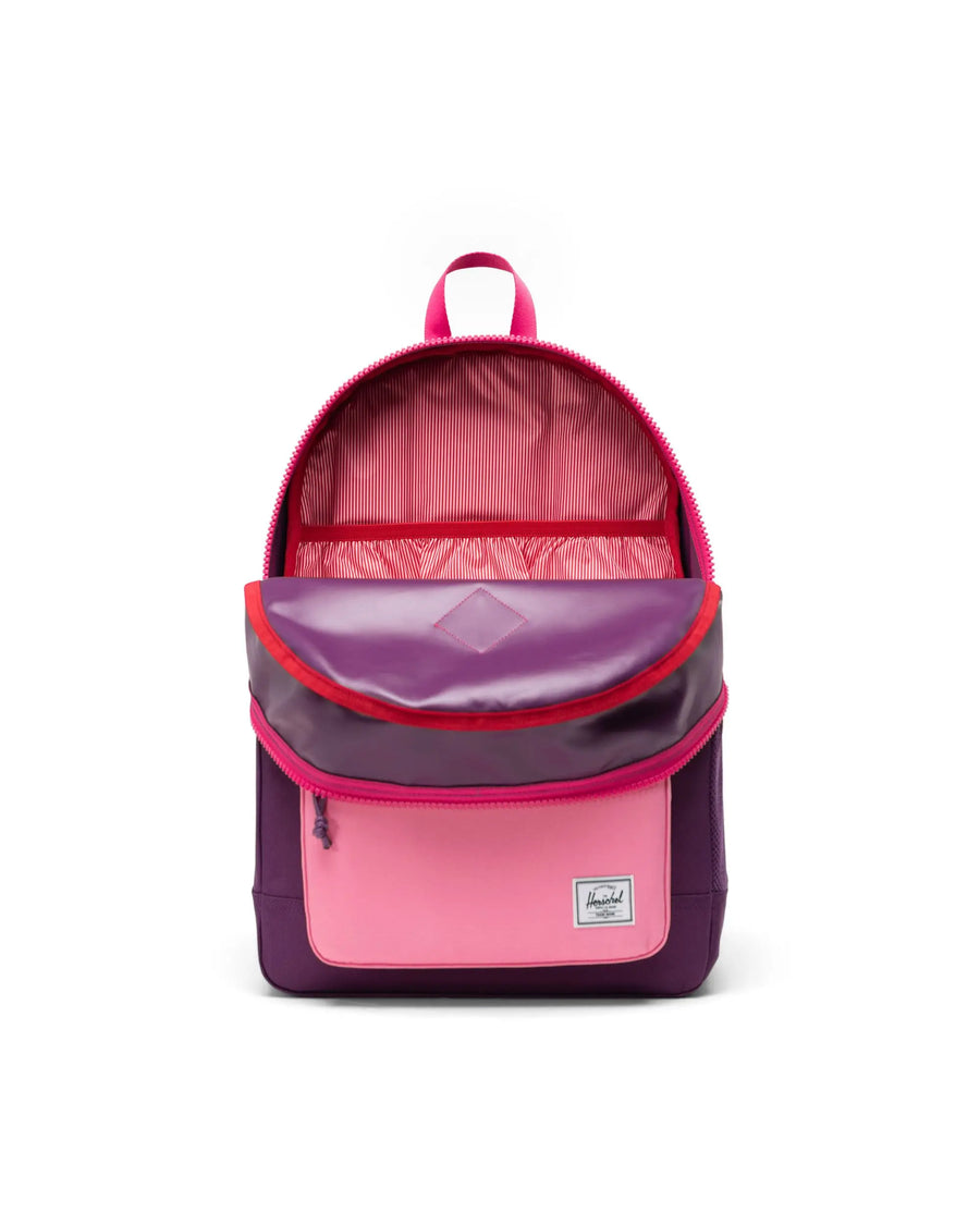 Herschel Heritage Backpack | Youth 26L - Sunset Prpl/Scht Pnk/Fsha Prpl