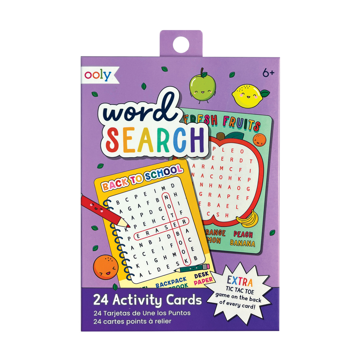 Word Search Activity Cards