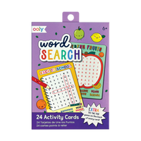 Word Search Activity Cards