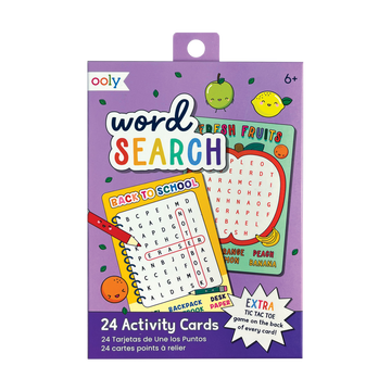 Word Search Activity Cards