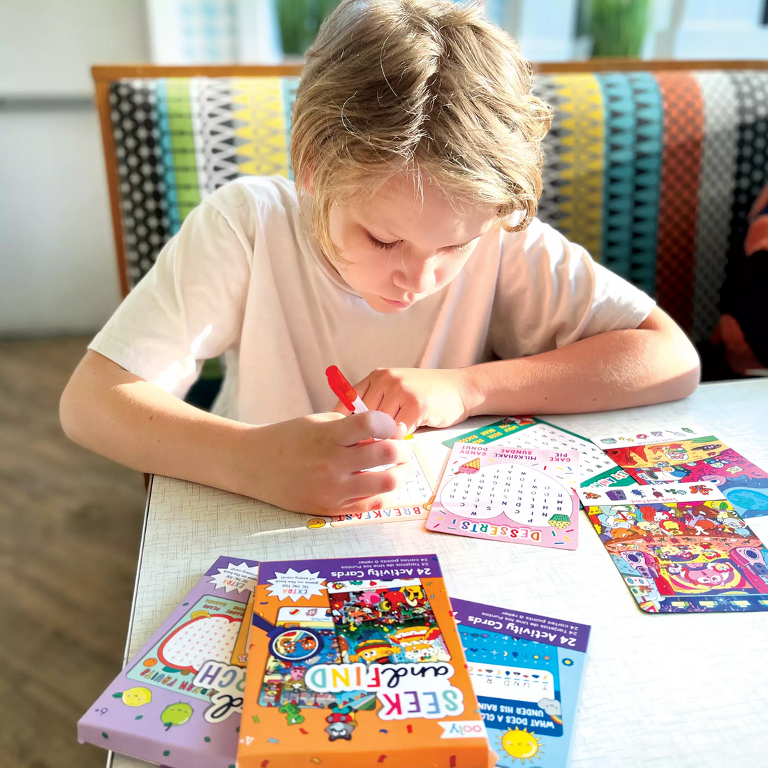 Word Search Activity Cards