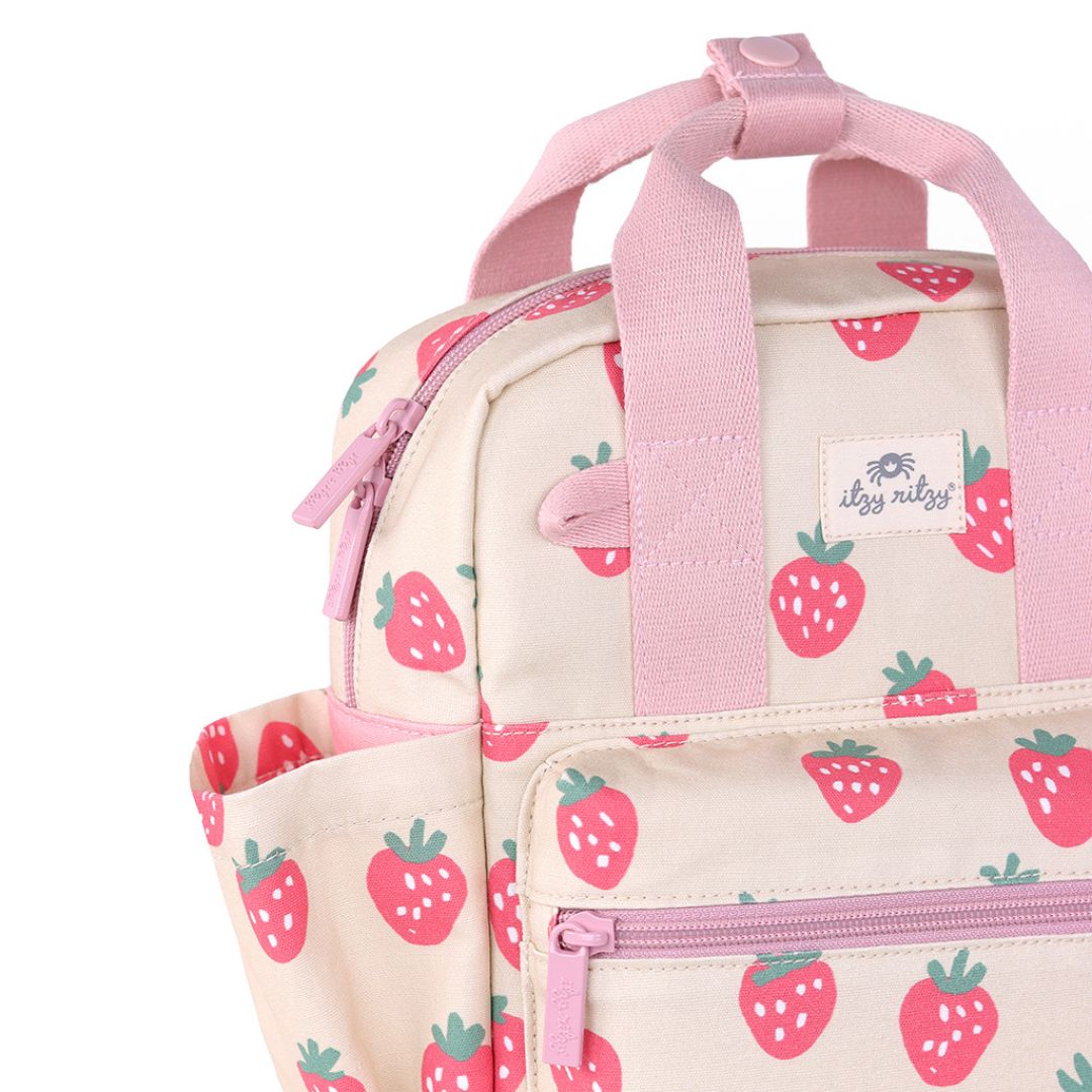 Itzy Bitzy Bag™ Toddler Backpack | Strawberries & Cream