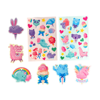 Stickiville Fluffy Cotton Candy Scented Stickers