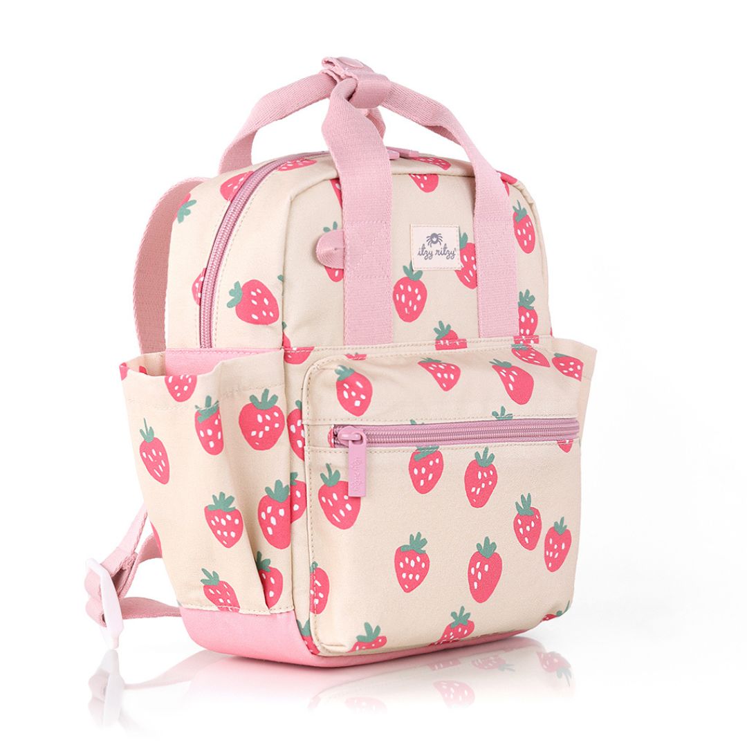 Itzy Bitzy Bag™ Toddler Backpack | Strawberries & Cream