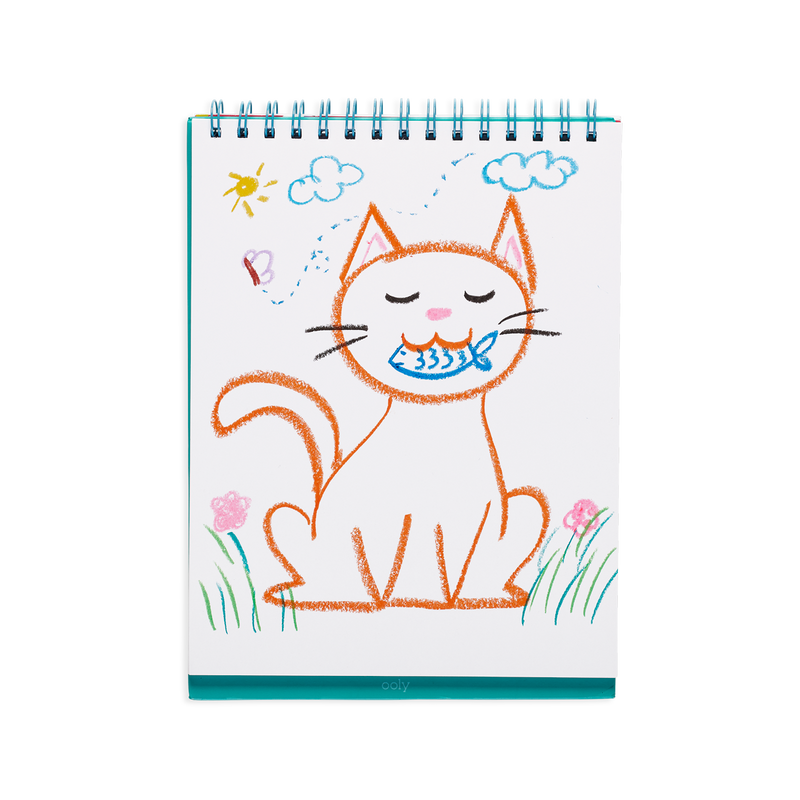 cat parade gel crayons