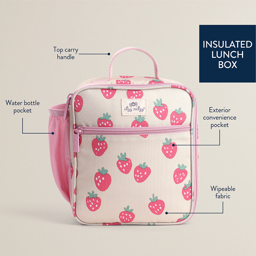 Itzy Lunch Box™ Toddler Bag | Strawberries and Cream