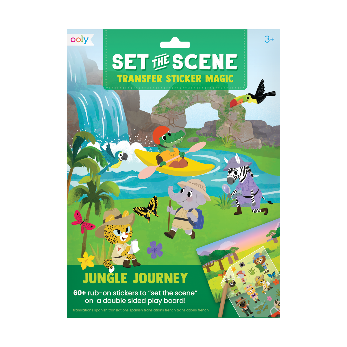 Set The Scene Transfer Stickers Magic - Jungle Journey