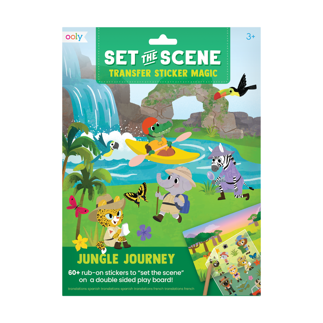 Set The Scene Transfer Stickers Magic - Jungle Journey