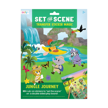 Set The Scene Transfer Stickers Magic - Jungle Journey