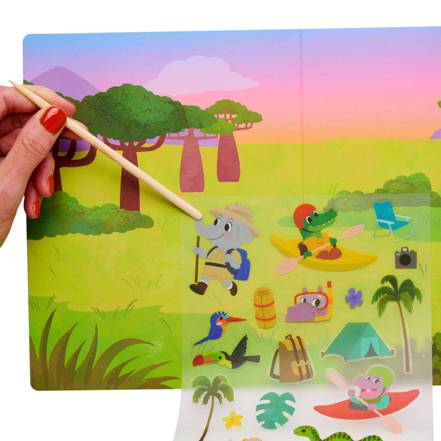 Set The Scene Transfer Stickers Magic - Jungle Journey