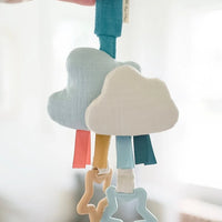 Bitzy Bespoke™ Ritzy Jingle Attachable Travel Toy - Cloud