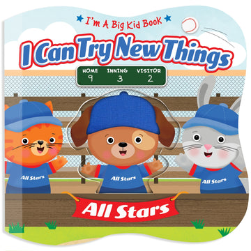 I Can Try New Things - Children's Touch and Feel Board Book