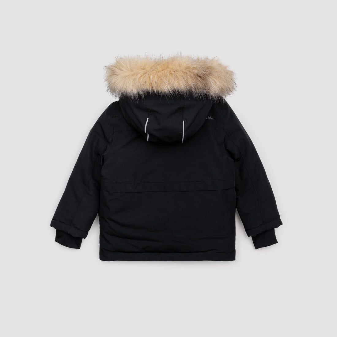 Black Hooded Parka