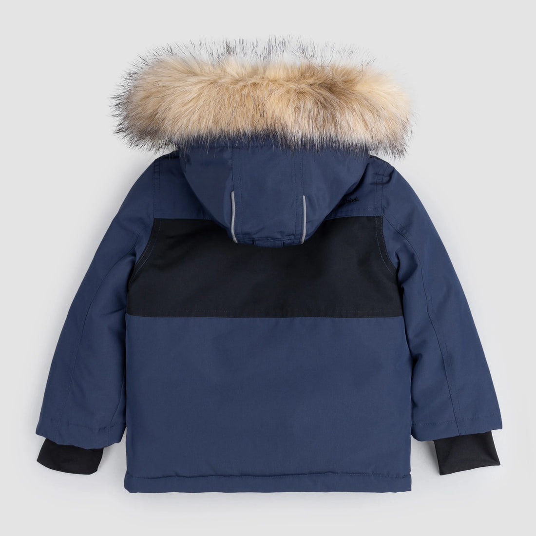 Blue Hooded Parka