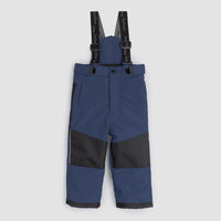 Blue Color Block Snowpants