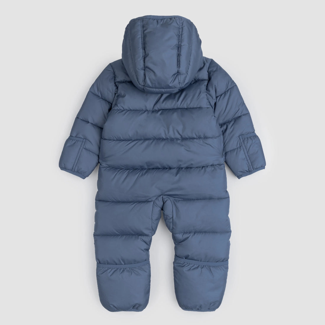 Blue Baby Hooded Pram Suit