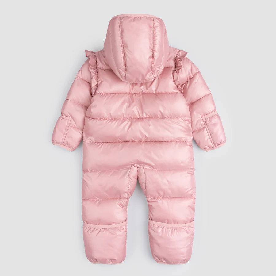 Rose Baby Hooded Pram Suit