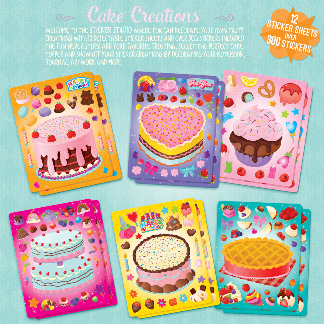 Sticker Studio | Decorate your own Cake Creations