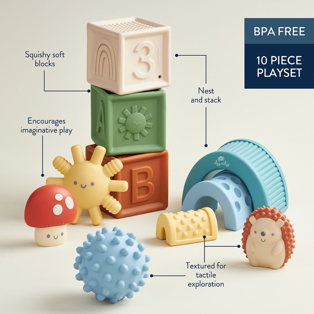 Itzy Blocks™ Sensory Blocks Set