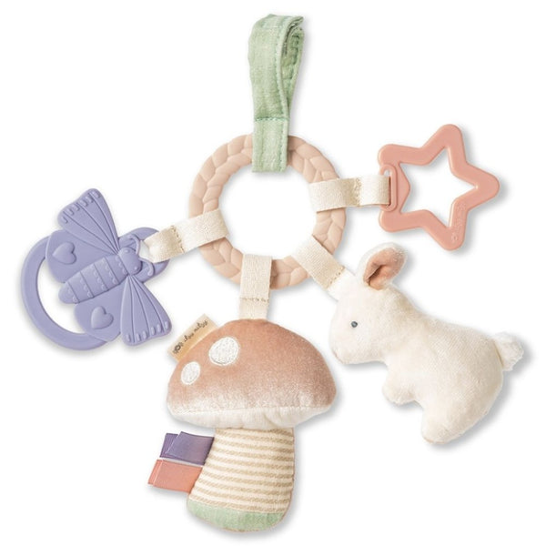 Bitzy Busy Ring™ Teething Activity Toy Pastel