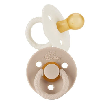 Itzy Soother™ Natural Rubber Pacifier | Coconut + Toast