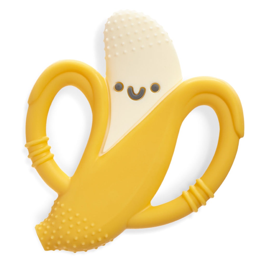 Chew Crew™ Silicone Handle Teether [Banana]