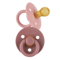 Itzy Soother™ Natural Rubber Pacifier | Blossom + Rosewood