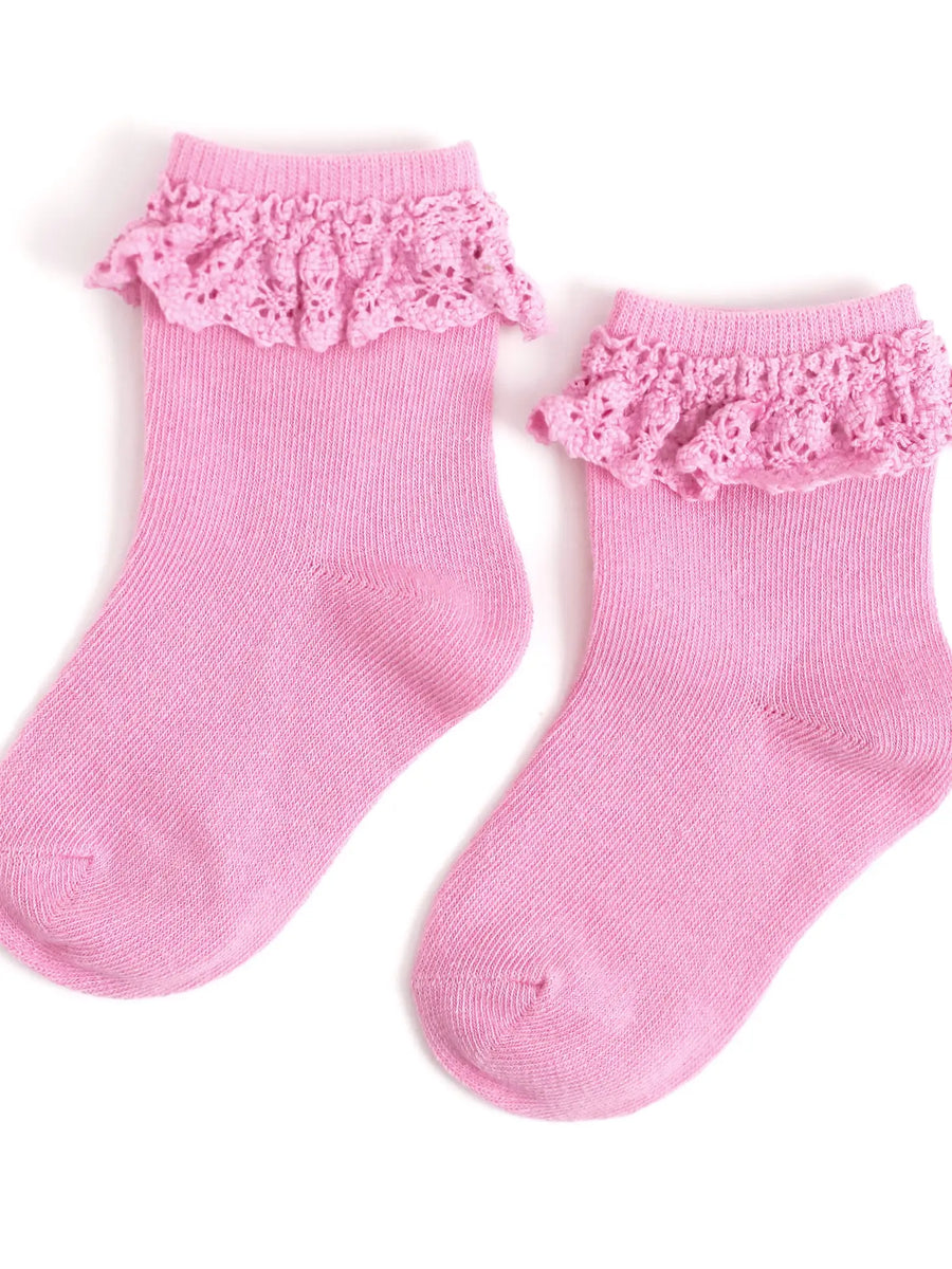 Sweet Pea Lace Midi Sock