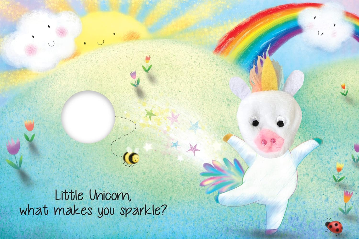 Little Unicorn Finger Puppet Book