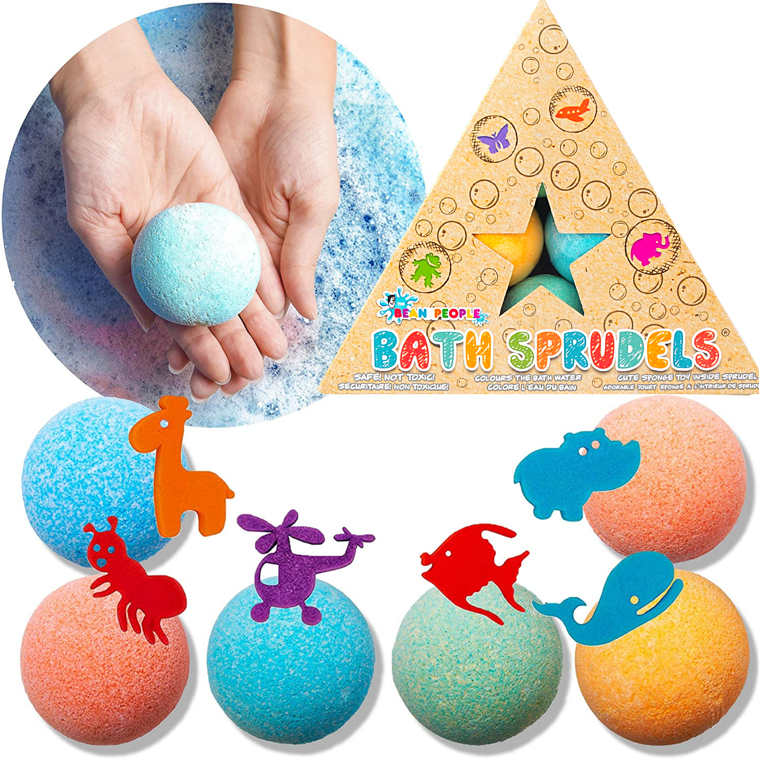 Bath Sprudels - Pack of 6