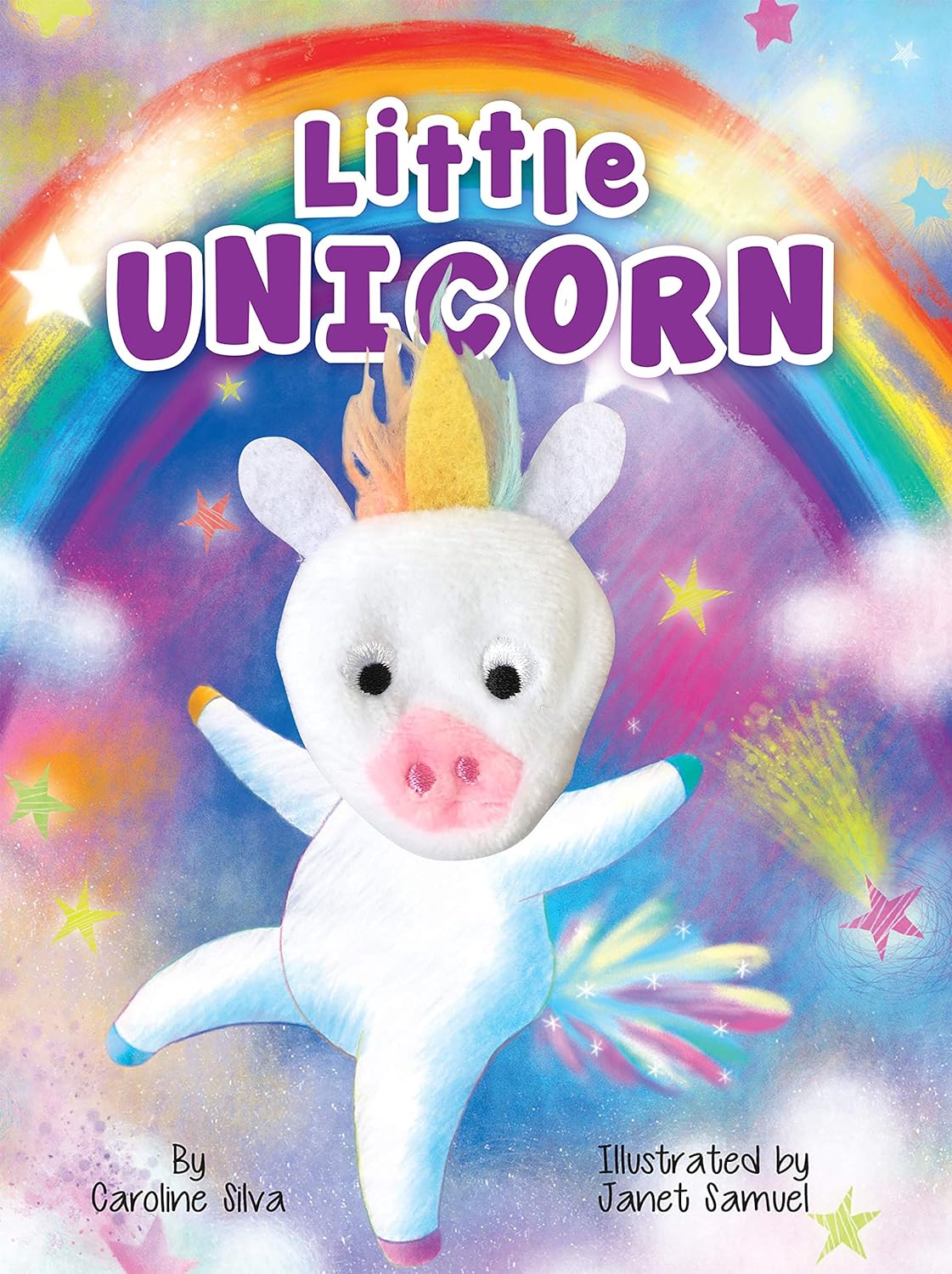 Little Unicorn Finger Puppet Book