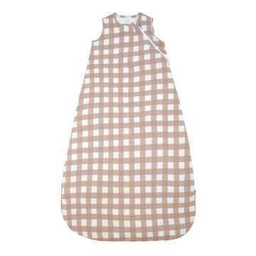 1.0 tog Sleep Sack - Taupe Plaid