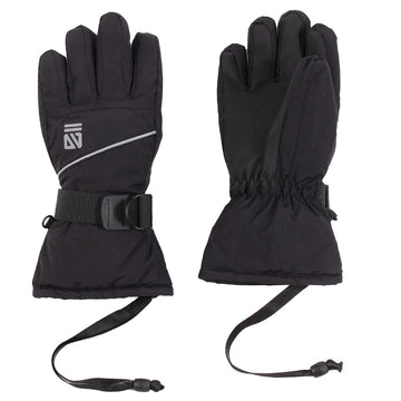 Unisex Winter Gloves Black