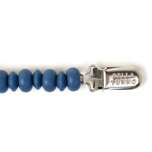 Navy Pacifier Clip