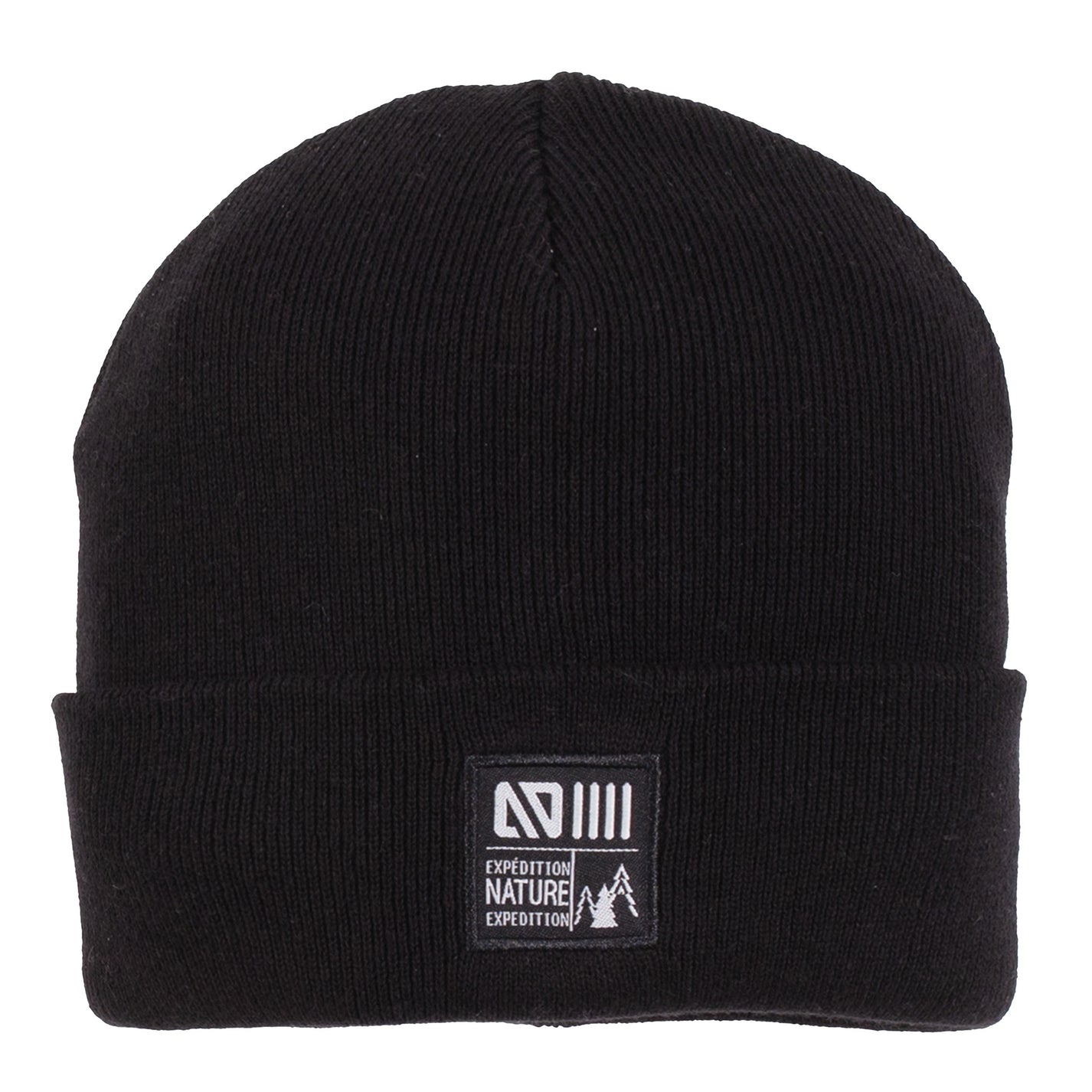 Knitted beanie Unisex Black