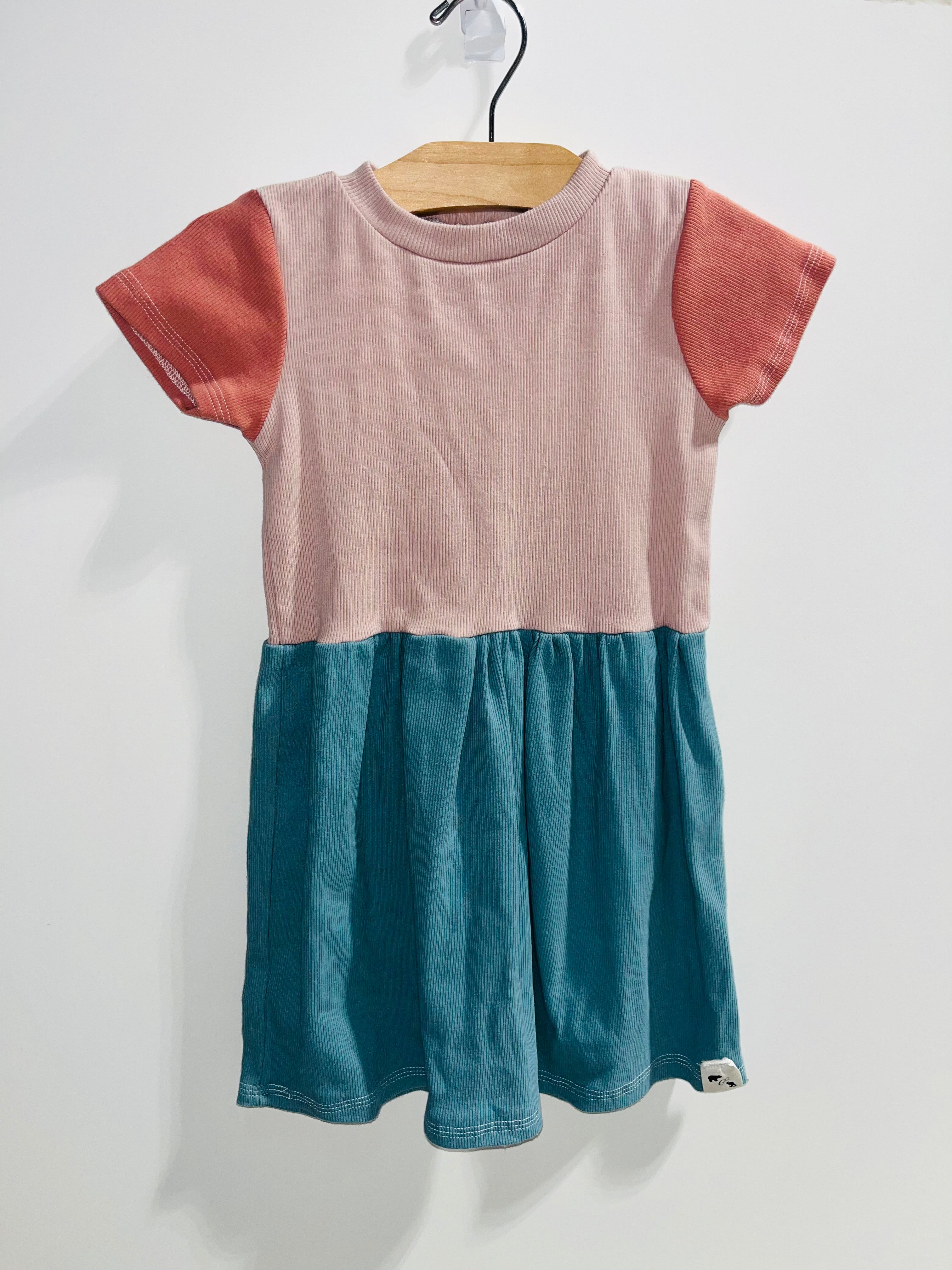 Colour Block Dress - 5T