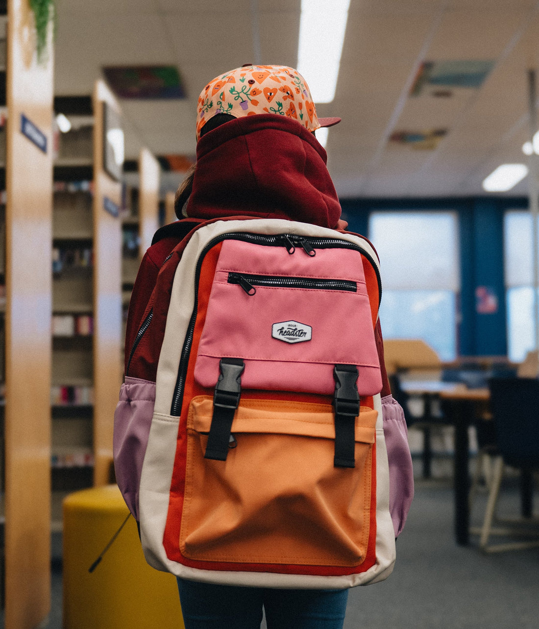 Colorblock Backpack - 26L- Sunset